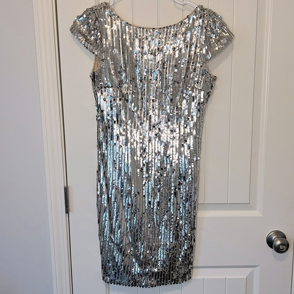 Vici Dresses & Skirts - Silver Sequin Dress - Medium